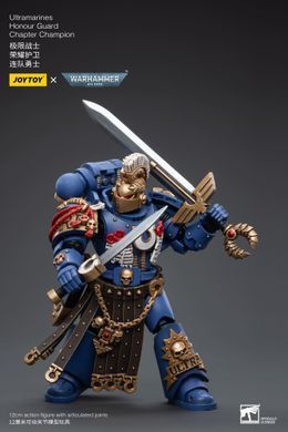 Коллекционная фигура Чемпион Почетной Стражи Ультрамаринов Warhammer 40K Ultramarines Honor Guard Chapter Champion 1/18