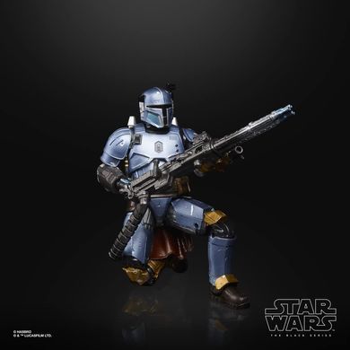 Коллекционная фигура Тяжеловооруженный Мандалорец Паз Визcла Star Wars The Black Series Heavy Infantry Mandalorian Paz Vizsla Carbonized