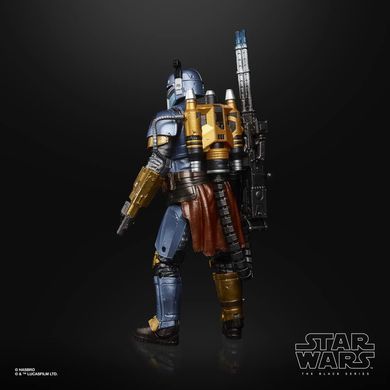 Коллекционная фигура Тяжеловооруженный Мандалорец Паз Визcла Star Wars The Black Series Heavy Infantry Mandalorian Paz Vizsla Carbonized