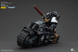 Комплект коллекционных фигур Моторазведчик Темных Храмовников Warhammer 40k Black Templars Assault Intercessor Outriders Brother Valtus 1/18
