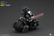 Комплект коллекционных фигур Моторазведчик Темных Храмовников Warhammer 40k Black Templars Assault Intercessor Outriders Brother Valtus 1/18