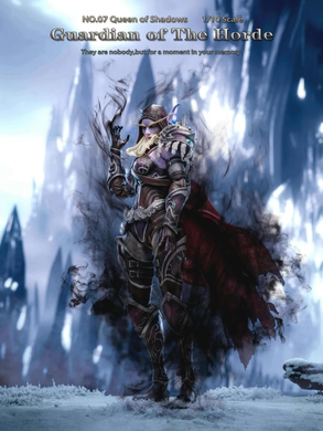 Коллекционная фигура Сильвана Grey Knight - Guardian of the Horde - Queen of Shadows 1/10 (No.07) (Sylvanas Windrunner)