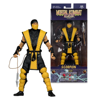 Колекційна фігура Скорпіон Mortal Kombat Klassic Scorpion