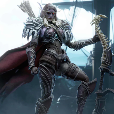 Коллекционная фигура Сильвана Grey Knight - Guardian of the Horde - Queen of Shadows 1/10 (No.07) (Sylvanas Windrunner)
