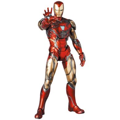 Коллекционная фигура Железный Человек Марк 85 Avengers: Endgame MAFEX No.195 Iron Man Mark 85 (Battle Damaged)