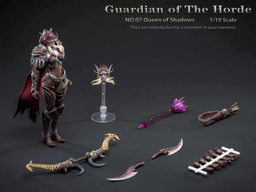 Коллекционная фигура Сильвана Grey Knight - Guardian of the Horde - Queen of Shadows 1/10 (No.07) (Sylvanas Windrunner)