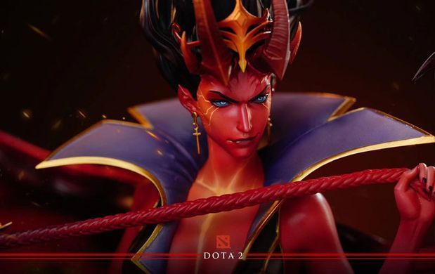 Колекційна фігура Королева Болю Акаша (Квопа) DOTA 2 Queen of Pain Eminence of Ristul 1/7