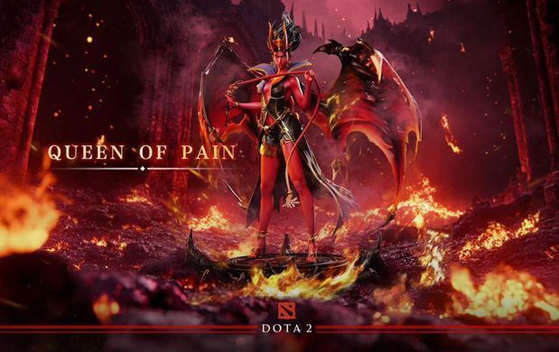 Колекційна фігура Королева Болю Акаша (Квопа) DOTA 2 Queen of Pain Eminence of Ristul 1/7