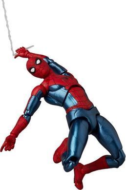 Коллекционная фигура Человек-паук Spider-Man: No Way Home MAFEX No.262 Spider-Man (New Red & Blue Suit)