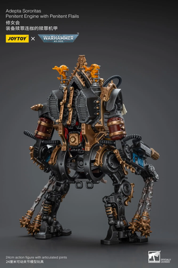 Колекційна фігура Адепта Сорорітас Машина Спокути Warhammer 40K Adepta Soroitas Penitent Engine with Penitent Flails 1/18
