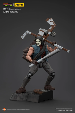 Коллекционная фигура Кейси Джонс Teenage Mutant Ninja Turtles Casey Jones 1/18 JoyToy