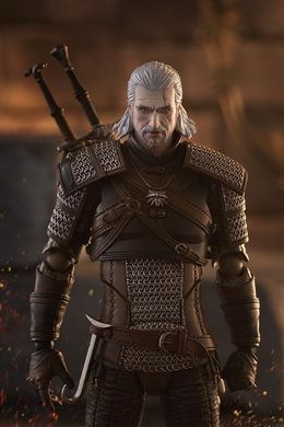 Колекційна фігура Відьмак Геральт, Білий Вовк The Witcher 3: Wild Hunt figma No.655 Geralt the White Wolf