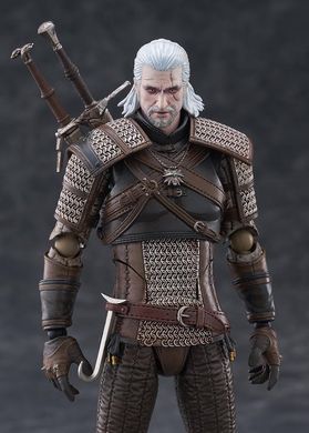 Колекційна фігура Відьмак Геральт, Білий Вовк The Witcher 3: Wild Hunt figma No.655 Geralt the White Wolf
