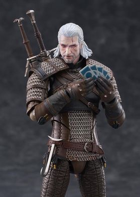 Колекційна фігура Відьмак Геральт, Білий Вовк The Witcher 3: Wild Hunt figma No.655 Geralt the White Wolf