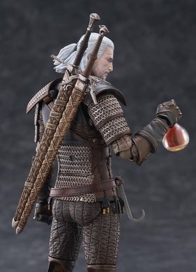Колекційна фігура Відьмак Геральт, Білий Вовк The Witcher 3: Wild Hunt figma No.655 Geralt the White Wolf