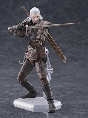 Колекційна фігура Відьмак Геральт, Білий Вовк The Witcher 3: Wild Hunt figma No.655 Geralt the White Wolf