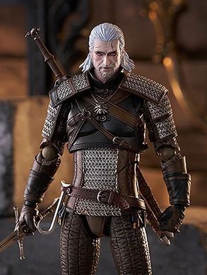 Колекційна фігура Відьмак Геральт, Білий Вовк The Witcher 3: Wild Hunt figma No.655 Geralt the White Wolf