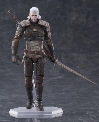 Колекційна фігура Відьмак Геральт, Білий Вовк The Witcher 3: Wild Hunt figma No.655 Geralt the White Wolf