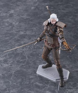 Колекційна фігура Відьмак Геральт, Білий Вовк The Witcher 3: Wild Hunt figma No.655 Geralt the White Wolf