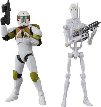 Комплект колекційних фігур Клон Коммандо та Бойовий Дроїд B1 Star Wars The Black Series Clone Commando (Urban Fighter) & B1 Battle Droid (Training), Battlefront II