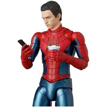 Коллекционная фигура Человек-паук Spider-Man: No Way Home MAFEX No.262 Spider-Man (New Red & Blue Suit)