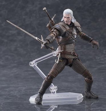 Колекційна фігура Відьмак Геральт, Білий Вовк The Witcher 3: Wild Hunt figma No.655 Geralt the White Wolf