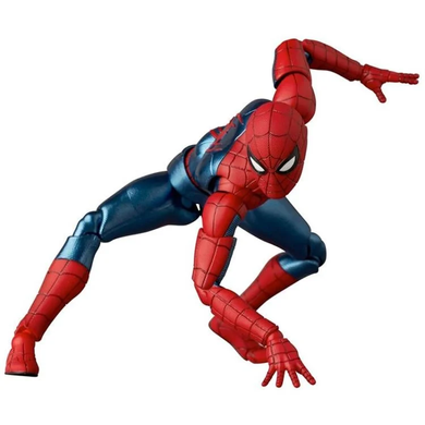 Коллекционная фигура Человек-паук Spider-Man: No Way Home MAFEX No.262 Spider-Man (New Red & Blue Suit)