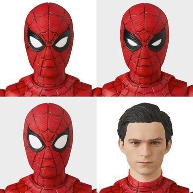 Коллекционная фигура Человек-паук Spider-Man: No Way Home MAFEX No.262 Spider-Man (New Red & Blue Suit)