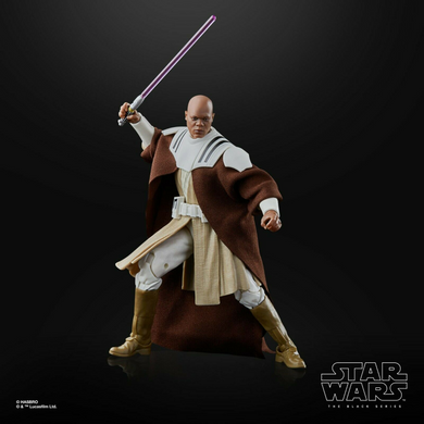 Колекційна фігура Мейс Вінду Star Wars Black Series Mace Windu Clone Wars Walmart Exclusive