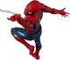 Коллекционная фигура Человек-паук Spider-Man: No Way Home MAFEX No.262 Spider-Man (New Red & Blue Suit)