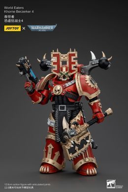 Коллекционная фигура Берсерк Кхорна Пожирателей Миров Warhammer 40K World Eaters Khorne Berzerker (ver.4) 1/18