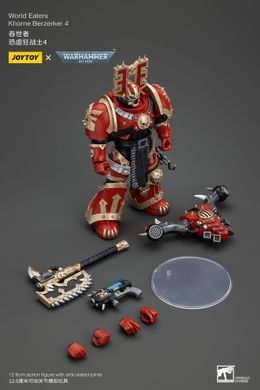 Коллекционная фигура Берсерк Кхорна Пожирателей Миров Warhammer 40K World Eaters Khorne Berzerker (ver.4) 1/18