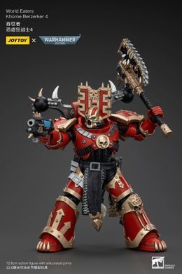 Коллекционная фигура Берсерк Кхорна Пожирателей Миров Warhammer 40K World Eaters Khorne Berzerker (ver.4) 1/18