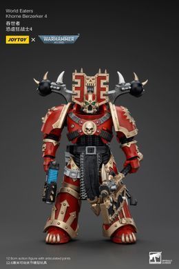 Коллекционная фигура Берсерк Кхорна Пожирателей Миров Warhammer 40K World Eaters Khorne Berzerker (ver.4) 1/18