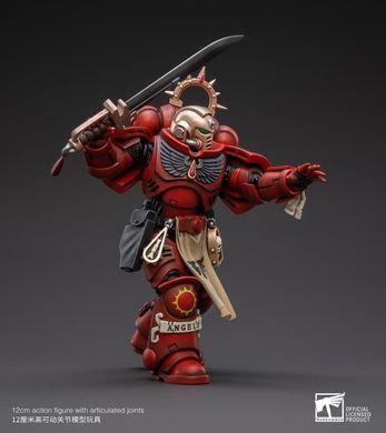 Коллекционная фигура Лейтенант Кровавых Ангелов Толмерон Warhammer 40K Blood Angels Primaris Lieutenant Tolmeron 1/18