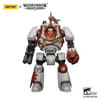 Колекційна фігура Контемптор Дредноут Білих Шрамів Warhammer: The Horus Heresy White Scars Contemptor Dreadnought with Melta Cannon and Gravis Power Fist 1/18