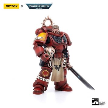 Колекційна фігура Лейтенант Кривавих Янголів Толмерон Warhammer 40K Blood Angels Primaris Lieutenant Tolmeron 1/18