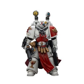 Коллекционная фигура Сангвинарный Жрец Кровавых Ангелов Warhammer 40K Blood Angels Sanguinary Priest with heavy bolt pistol, chainsword and narthecium
