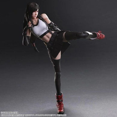 Коллекционная фигура Тифа Локхарт Final Fantasy VII: Remake Play Arts Kai Tifa Lockhart (Reissue)