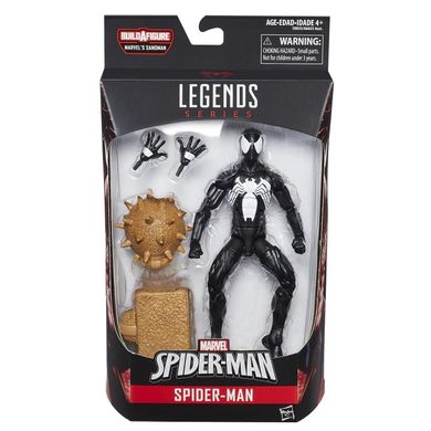 Колекційна фігура Людина-павук Симбіот Marvel Legends Symbiote Spider-Man (Sandman BAF)