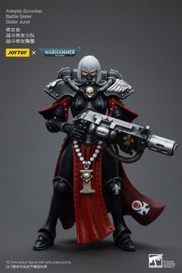 Коллекционная фигура Warhammer 40k Adepta Sororitas Battle Sister Jurel 1/18 JoyToy (отсутсвует защитная пленка)