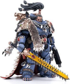 Колекційна фігура Рагнар Блекмейн Warhammer 40k Space Wolves Ragnar Blackmane 1/18