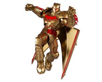 Коллекционная фигура Бэтмен (золотой костюм Хеллбет) DC Multiverse Batman (Hellbat Suit Gold Ver.)