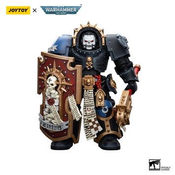 Колекційна фігура Капелан Ультрамаринів у броні термінатора Warhammer 40K Ultramarines Chaplain in Terminator Armor 1/18