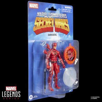 Колекційна фігура Шибайголова Secret Wars Marvel Legends Daredevil (деформовано пакування)
