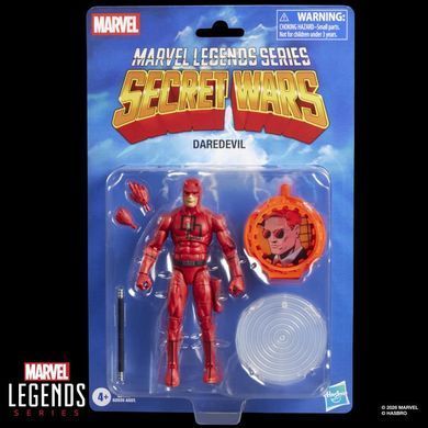 Колекційна фігура Шибайголова Secret Wars Marvel Legends Daredevil (деформовано пакування)