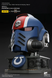 Колекційний шолом Лейтенанта Тітуса з підставкою Warhammer 40,000: Space Marine 2 Ultramarines Lieutenant Titus' MKX Wearable Helmet Replica with stand