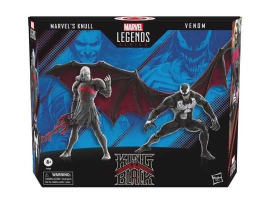 MARVEL LEGENDS KNULL & VENOM フィギュアセット Купить Комплект коллекционных фигур Веном и Кналл King in Black