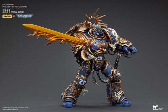 Коллекционная фигура Робаут Жиллиман Warhammer 40K Ultramarines Primarch Roboute Guilliman 1/18 JoyToy