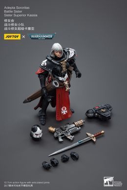 Коллекционная фигура Warhammer 40k Adepta Sororitas Battle Sister Superior Kassia 1/18